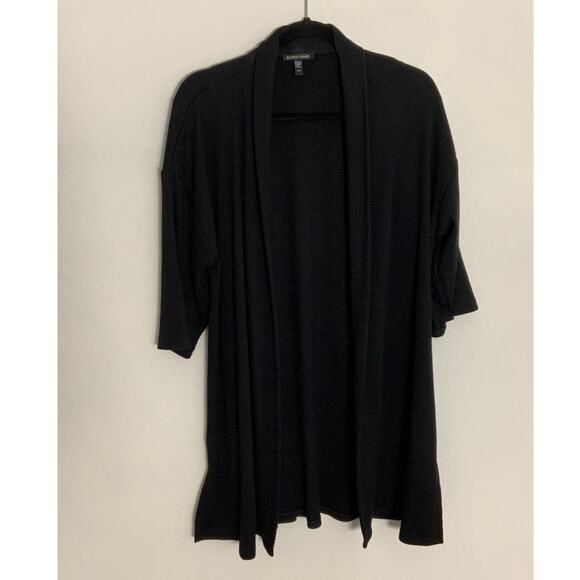 Eileen‎ Fisher Ribbed Open Front Cardigan Size medium - Picture 1 of 7